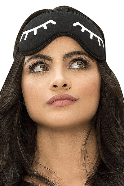 Mapale Black Eyelash Sleeping Eye Mask