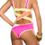 Mapale Multi-Color Neon Blacklight Romper