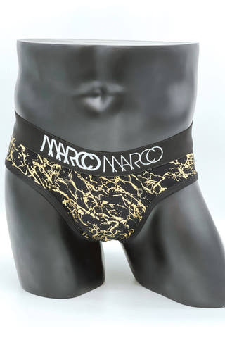 Marco Marco Black Marble Brief