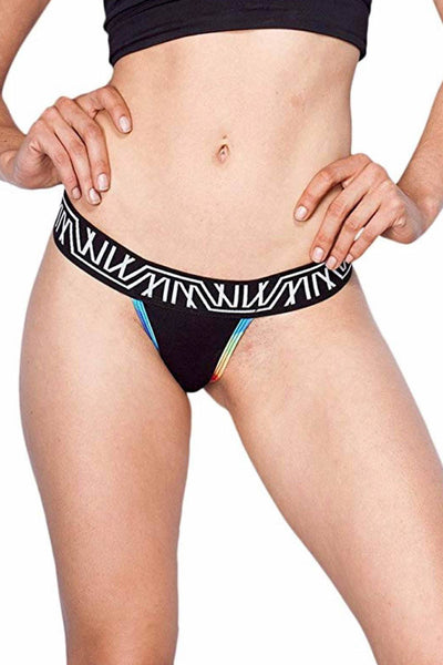 Marco Marco Black Rubix MM Thong