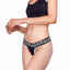 Marco Marco Black Rubix MM Thong