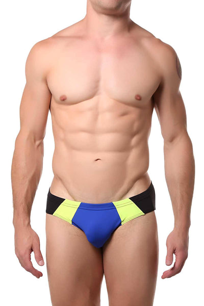 Marco Marco Blue Panel Swim Brief