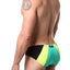 Marco Marco Green Panel Swim Brief