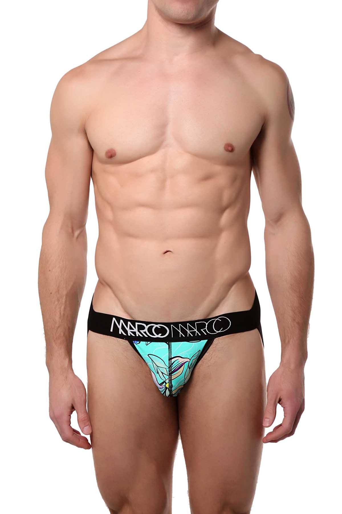 Marco Marco Tropical-Print Jockstrap