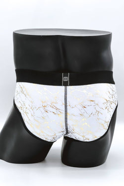 Marco Marco White Marble Brief thumbnail 3