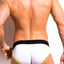 Marco Marco White/Neon Stitch Brief