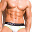 Marco Marco White/Neon Stitch Brief