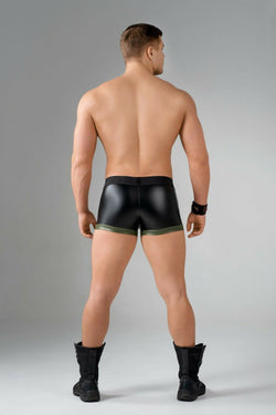 Maskulo Black Enforce Shot Belt Stretch Boxer Brief thumbnail 2