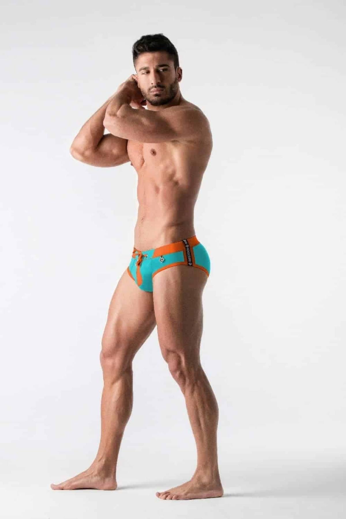 Maskulo British Blue BeGuard Swim Brief