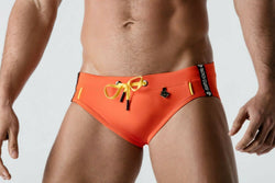 Maskulo Carrot Adjustable Quick Dry Swim Brief thumbnail 1