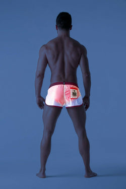 Maskulo Coral Beguard Silky Calypso Swim Short thumbnail 3