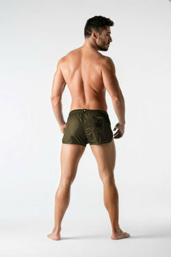 Maskulo Olive Beguard 3-pockets Swim Short thumbnail 4