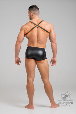Maskulo Orange Bulldog Elastic Harness thumbnail 2