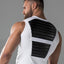 Maskulo White Armored Tank Top