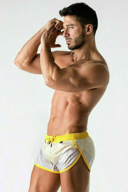 Maskulo Yellow Beguard Silky Club Swim Short thumbnail 4