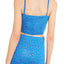 Material Girl Blue Ditsy Printed Junior's Ruched Tie Front Skirt