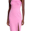 Material Girl Fuchsia Pink Junior's Strapless Bodycon Dress