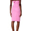 Material Girl Fuchsia Pink Junior's Strapless Bodycon Dress