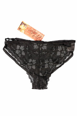 Matisse Black Lace/Mesh Brief thumbnail 2