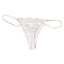 Matisse White Lace Thong