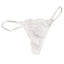 Matisse White Lace Thong