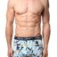 Maui and Sons Blue/Surfboards Cotton-Stretch Trunk 2-Pack