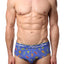 Maui and Sons Blue/Tropical-Fruits Cotton-Stretch Brief 2-Pack