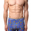 Maui and Sons Blue/Tropical-Fruits Cotton-Stretch Trunk 2-Pack