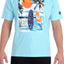 Maui and Sons Light-Blue Surfboard Tee