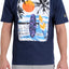 Maui and Sons Navy-Blue Surfboard Tee