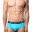 Maui and Sons Scuba-Blue/Pineapple Cotton-Stretch Brief 2-Pack