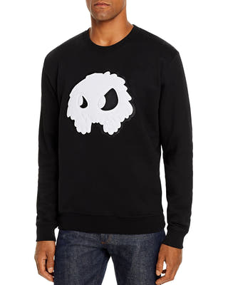 Mcq Alexander Mcqueen Chester Appliqu Sweatshirt Black