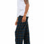 Memphis Blues Black/Blue/White Flannel Pajama Pant