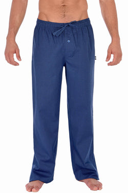 Memphis Blues Blue-Printed Cotton Woven Sleep Pant thumbnail 1