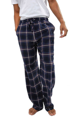 Memphis Blues Navy/Red/White Flannel Pajama Pant thumbnail 1