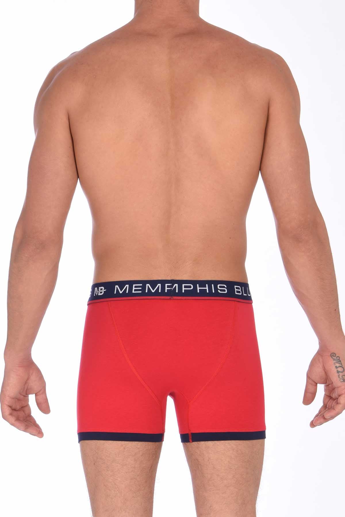 Memphis Blues Red/Blue Boxer Brief 2-Pack