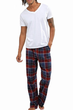 Memphis Blues Red/Blue Flannel Pajama Pant thumbnail 3