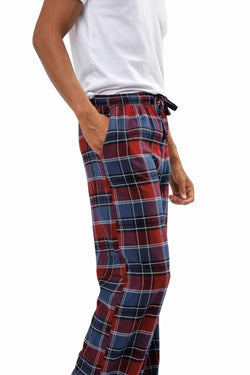 Memphis Blues Red/Blue Flannel Pajama Pant thumbnail 4