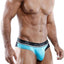 Mensuas Black/Turquoise Dynamism Bikini Brief