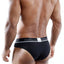 Mensuas Black/Turquoise Dynamism Bikini Brief