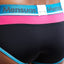 Mensuas Black/Turquoise/Pink Sensual Touch Brief