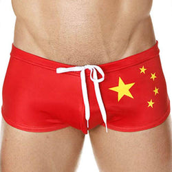 Mensuas MN8018 China Flag Swim Boxer thumbnail 1