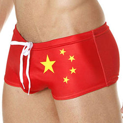 Mensuas MN8018 China Flag Swim Boxer thumbnail 2