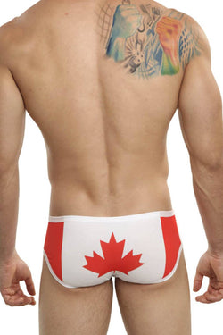 Mensuas White/Red Canada Flag Mini Trunk thumbnail 3