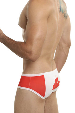 Mensuas White/Red Canada Flag Mini Trunk thumbnail 2