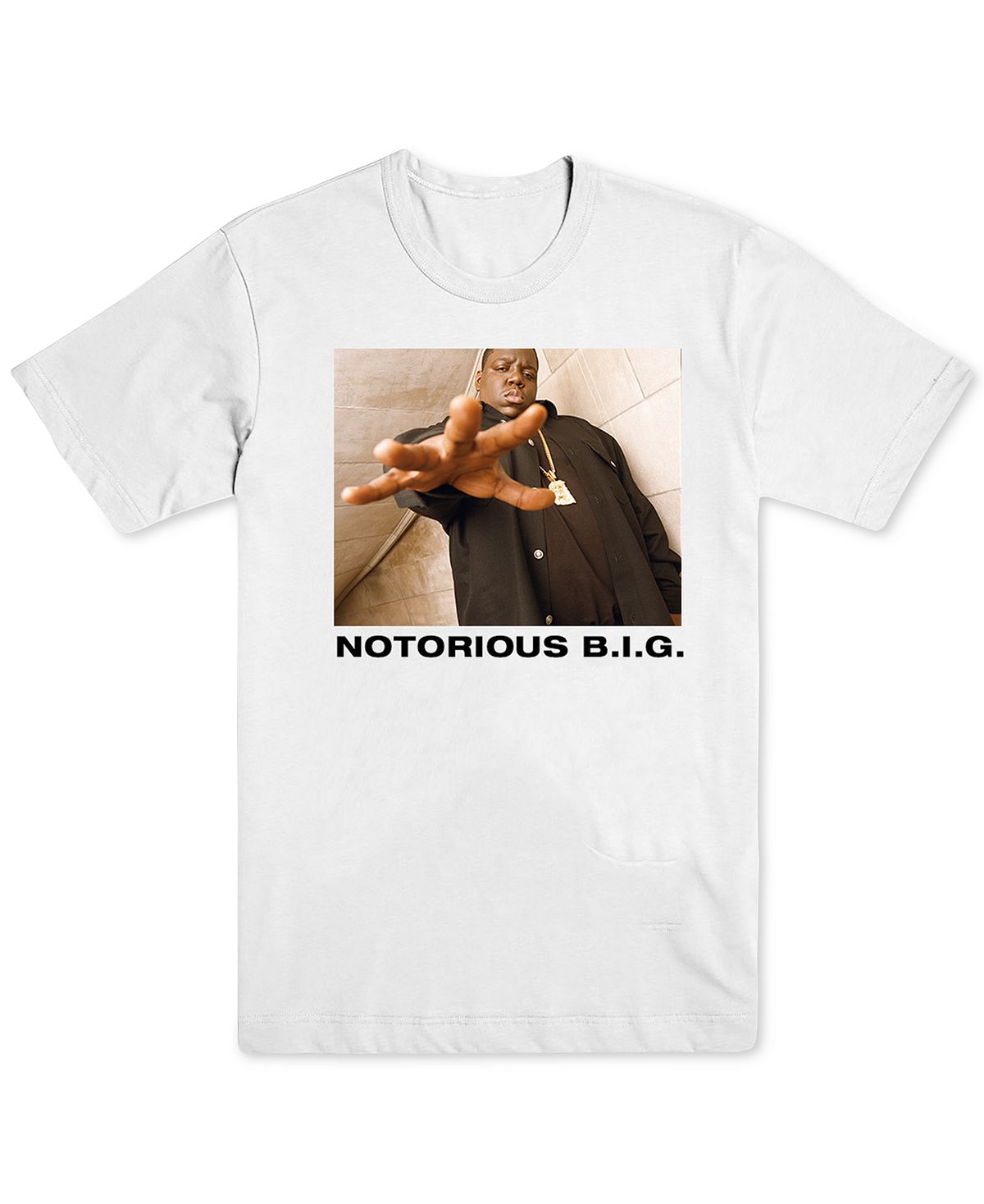 Merch Traffic Notorious B.i.g. Graphic T-shirt White