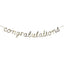 Meri Meri Gold Glitter Congratulations Garland