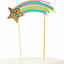 Meri Meri Multi-Color Shooting-Star Cake Topper