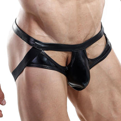 Miami Jock Black MJE031 Jockstrap thumbnail 1