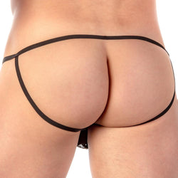 Miami Jock Black MJE040 Preview Jockstrap thumbnail 2